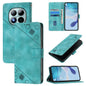 Skin-feel Embossed Leather Phone Case, For Redmi 15a 5G Global, For Redmi Turbo 5 5G Global / Poco X8 Pro, For Redmi Note 15 Pro+ 5G Global 163.3mm, For Redmi Note 15 4G / 5G Global 164mm