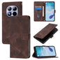 Skin-feel Embossed Leather Phone Case, For Redmi Note 15 Pro 5G Global 163.6mm, For Redmi 15 5G Global / 15 4G SEA, For Redmi 15 5G / 4G EU 171mm, For Redmi Note 14 4G 164.84mm