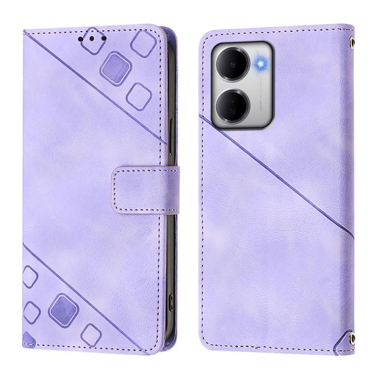 Skin-feel Embossed Leather Phone Case, For Redmi 15a 5G Global, For Redmi Turbo 5 5G Global / Poco X8 Pro, For Redmi Note 15 Pro+ 5G Global 163.3mm, For Redmi Note 15 4G / 5G Global 164mm