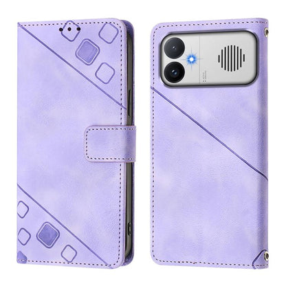 Skin-feel Embossed Leather Phone Case, For Redmi K90 Max 5G, For Redmi A7 Pro 5G 171mm / Poco C81, For Redmi 15a 5G Global, For Redmi A5 4G 171.7mm / Poco C71 4G