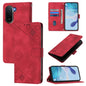 Skin-feel Embossed Leather Phone Case, For Redmi K90 Max 5G, For Redmi A7 Pro 5G 171mm / Poco C81, For Redmi 15a 5G Global, For Redmi A5 4G 171.7mm / Poco C71 4G