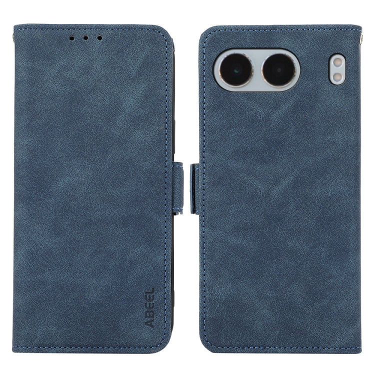 ABEEL Frosted Magnetic RFID Leather Phone Case, For OnePlus Nord 4