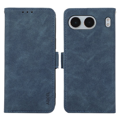 ABEEL Frosted Magnetic RFID Leather Phone Case, For OnePlus Nord 4