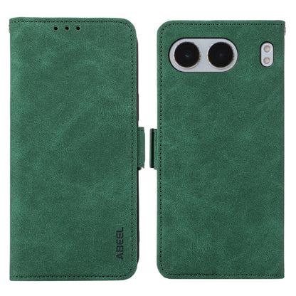 ABEEL Frosted Magnetic RFID Leather Phone Case, For OnePlus Nord 4