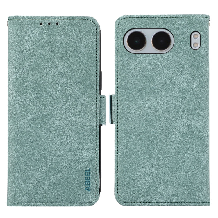 ABEEL Frosted Magnetic RFID Leather Phone Case, For OnePlus Nord 4