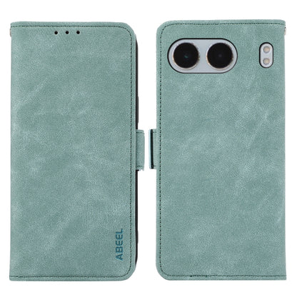 ABEEL Frosted Magnetic RFID Leather Phone Case, For OnePlus Nord 4