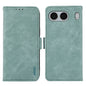 ABEEL Frosted Magnetic RFID Leather Phone Case, For OnePlus Nord 4