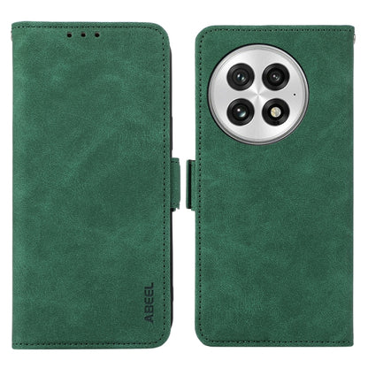 ABEEL Frosted Magnetic RFID Leather Phone Case, For OnePlus 13, For OnePlus Nord 4