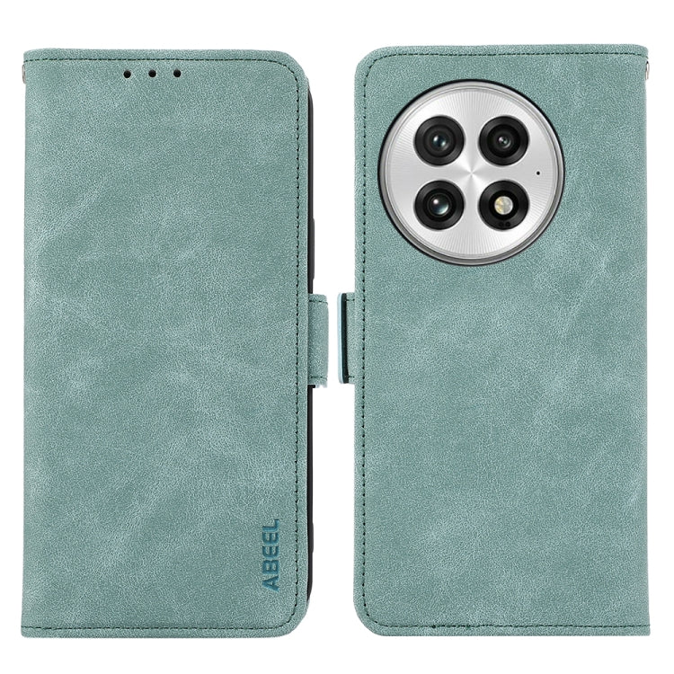 ABEEL Frosted Magnetic RFID Leather Phone Case, For OnePlus 13, For OnePlus Nord 4