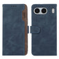 ABEEL Color Block Magnetic RFID Leather Phone Case, For OnePlus Nord 4