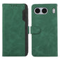 ABEEL Color Block Magnetic RFID Leather Phone Case, For OnePlus Nord 4