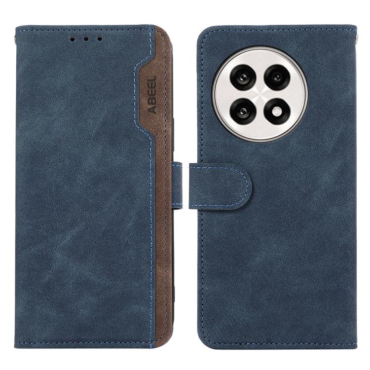 ABEEL Color Block Magnetic RFID Leather Phone Case, For OnePlus 15, For OnePlus Nord 5 / Ace 5 Ultra, For OnePlus Nord CE5 / Ace 5 Racing, For OnePlus 13R Global