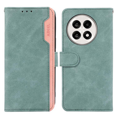 ABEEL Color Block Magnetic RFID Leather Phone Case, For OnePlus 15, For OnePlus Nord 5 / Ace 5 Ultra, For OnePlus Nord CE5 / Ace 5 Racing, For OnePlus 13R Global
