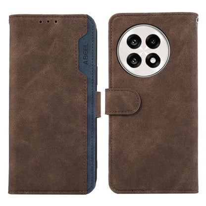 ABEEL Color Block Magnetic RFID Leather Phone Case, For OnePlus 15, For OnePlus Nord 5 / Ace 5 Ultra, For OnePlus Nord CE5 / Ace 5 Racing, For OnePlus 13R Global