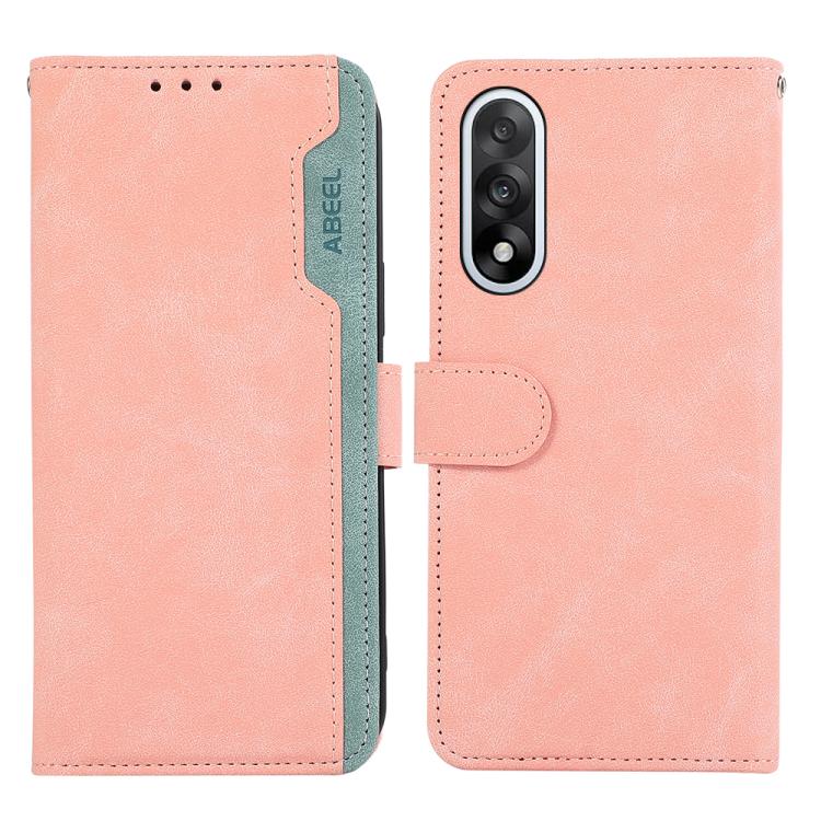 ABEEL Color Block Magnetic RFID Leather Phone Case, For OnePlus 15, For OnePlus Nord 5 / Ace 5 Ultra, For OnePlus Nord CE5 / Ace 5 Racing, For OnePlus 13R Global