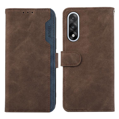 ABEEL Color Block Magnetic RFID Leather Phone Case, For OnePlus 15, For OnePlus Nord 5 / Ace 5 Ultra, For OnePlus Nord CE5 / Ace 5 Racing, For OnePlus 13R Global