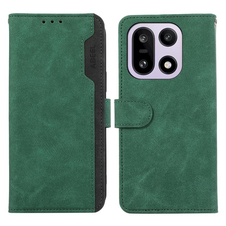 ABEEL Color Block Magnetic RFID Leather Phone Case, For OnePlus 15, For OnePlus Nord 5 / Ace 5 Ultra, For OnePlus Nord CE5 / Ace 5 Racing, For OnePlus 13R Global