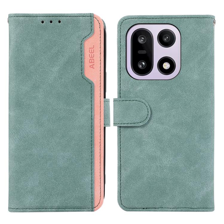 ABEEL Color Block Magnetic RFID Leather Phone Case, For OnePlus 15, For OnePlus Nord 5 / Ace 5 Ultra, For OnePlus Nord CE5 / Ace 5 Racing, For OnePlus 13R Global