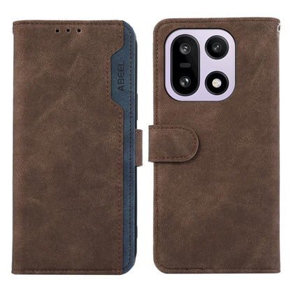 ABEEL Color Block Magnetic RFID Leather Phone Case, For OnePlus 15, For OnePlus Nord 5 / Ace 5 Ultra, For OnePlus Nord CE5 / Ace 5 Racing, For OnePlus 13R Global