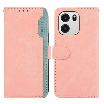 ABEEL Color Block Magnetic RFID Leather Phone Case, For OnePlus Nord CE6 Lite 5G Global, For OnePlus Ace 6 Ultra, For OnePlus 15T, For OnePlus Turbo 6V / Turbo 6