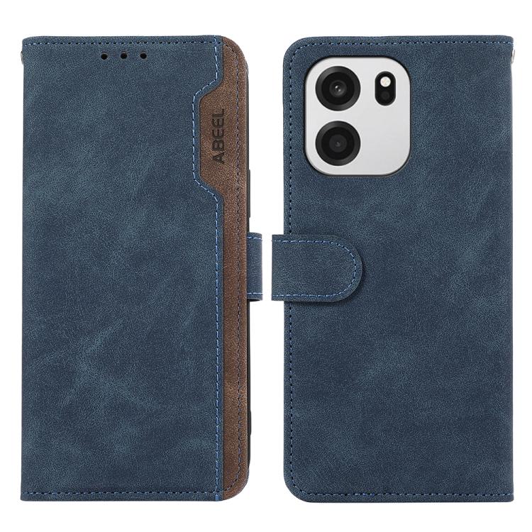 ABEEL Color Block Magnetic RFID Leather Phone Case, For OnePlus Nord CE6 Lite 5G Global, For OnePlus Ace 6 Ultra, For OnePlus 15T, For OnePlus Turbo 6V / Turbo 6