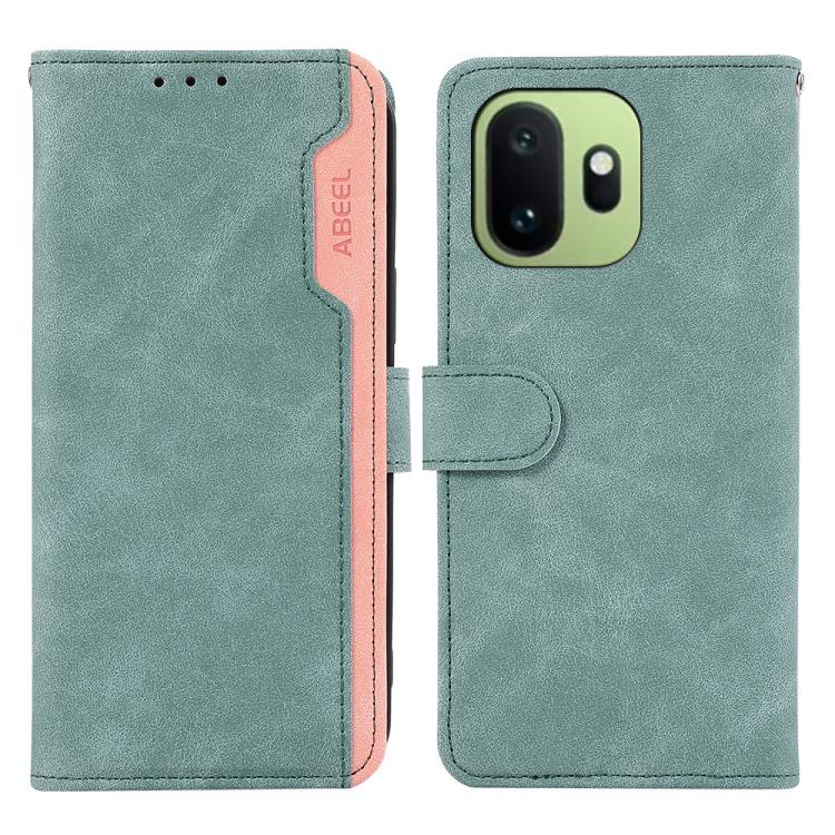 ABEEL Color Block Magnetic RFID Leather Phone Case, For OnePlus Nord CE6 Lite 5G Global, For OnePlus Ace 6 Ultra, For OnePlus 15T, For OnePlus Turbo 6V / Turbo 6