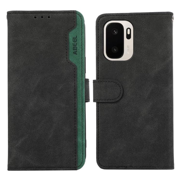 ABEEL Color Block Magnetic RFID Leather Phone Case, For OnePlus Nord CE6 Lite 5G Global, For OnePlus Ace 6 Ultra, For OnePlus 15T, For OnePlus Turbo 6V / Turbo 6