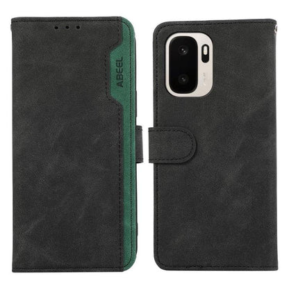 ABEEL Color Block Magnetic RFID Leather Phone Case, For OnePlus Nord CE6 Lite 5G Global, For OnePlus Ace 6 Ultra, For OnePlus 15T, For OnePlus Turbo 6V / Turbo 6