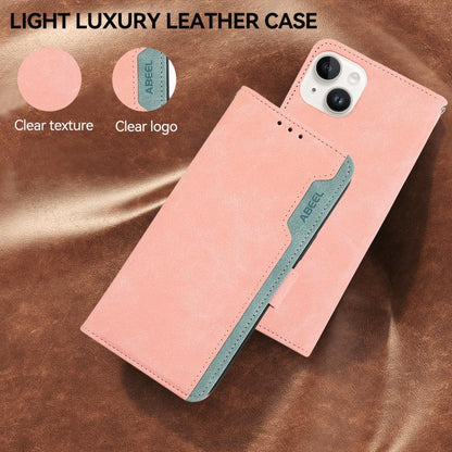 ABEEL Color Block Magnetic RFID Leather Phone Case, For OnePlus Nord CE6 Lite 5G Global, For OnePlus Ace 6 Ultra, For OnePlus 15T, For OnePlus Turbo 6V / Turbo 6