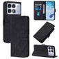 Crossbody 3D Embossed Flip Leather Phone Case