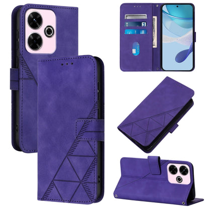 Crossbody 3D Embossed Flip Leather Phone Case