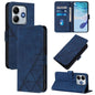 Crossbody 3D Embossed Flip Leather Phone Case, For Redmi Note 14 4G 163.25mm, For Redmi K70 Ultra 5G Global, For Redmi 13 4G / Note 13R