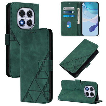 Crossbody 3D Embossed Flip Leather Phone Case, For Redmi Note 14 4G EU 164.84mm, For Redmi Note 14 Pro 5G Global, For Redmi Turbo 4, For Redmi Note 14 5G Global