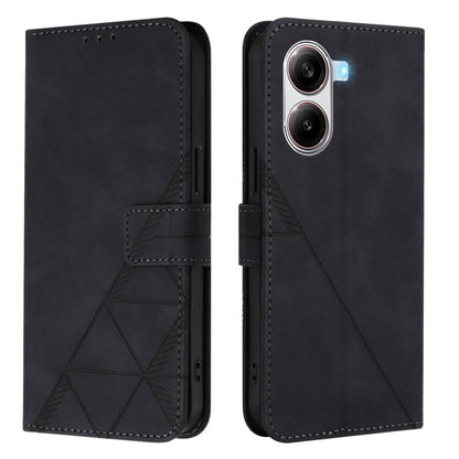 Crossbody 3D Embossed Flip Leather Phone Case, For Redmi Turbo 4, For Redmi Note 14 5G Global, For Redmi K80 / K80 Pro, For Redmi Note 14 Pro 4G