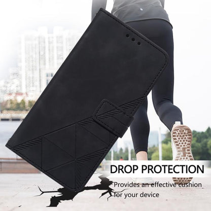 Crossbody 3D Embossed Flip Leather Phone Case