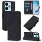 Crossbody 3D Embossed Flip Leather Phone Case, For Redmi 15 5G Global / 15 4G SEA 169.5mm, For Redmi 15 5G / 4G EU 171mm, For Redmi 13X 4G / 13 4G Global, For Redmi K80 5G / K80 Pro 5G