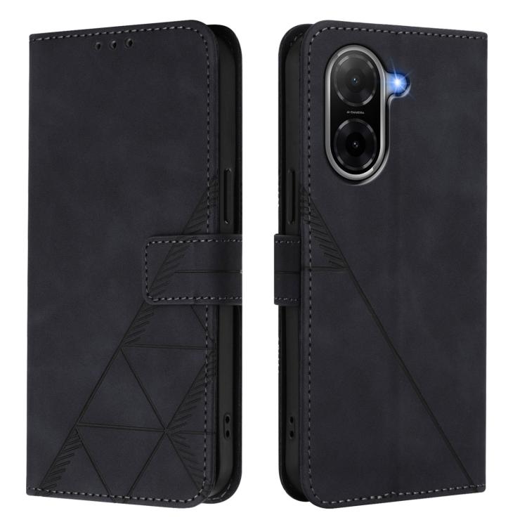 Crossbody 3D Embossed Flip Leather Phone Case, For Redmi A5 4G 171.7mm, For Redmi K80 5G / K80 Pro 5G, For Redmi Note 14 4G EU 164.84mm, For Redmi Note 14 Pro 5G Global