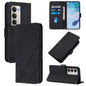 Crossbody 3D Embossed Flip Leather Phone Case