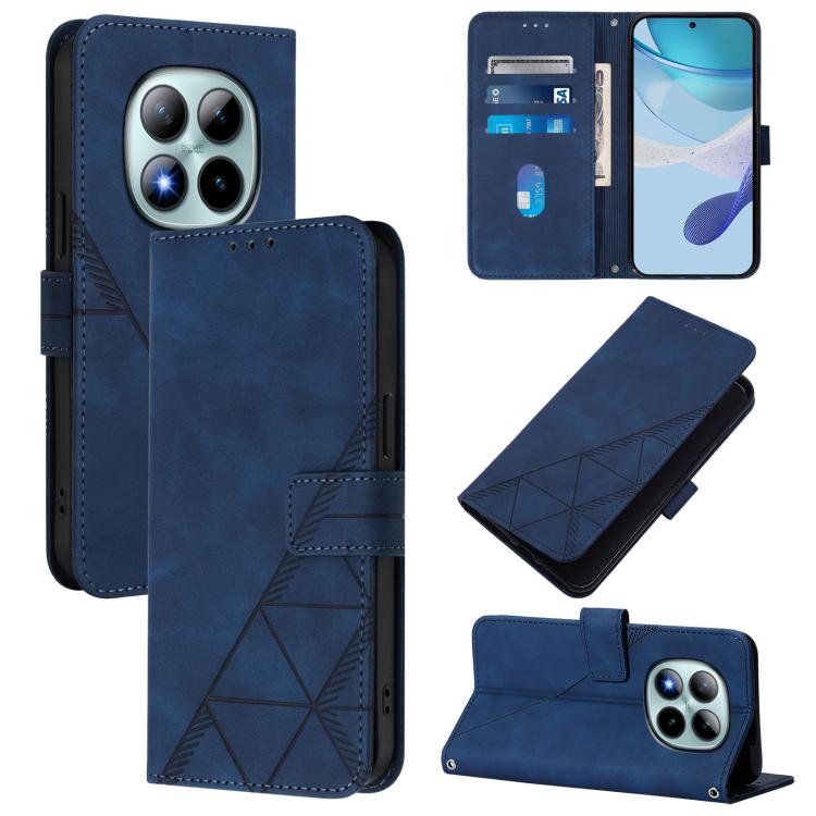 Crossbody 3D Embossed Flip Leather Phone Case, For Redmi Turbo 5 5G Global/Poco X8 Pro 5G, For Redmi Note 15 Pro+ 5G Global 163.3mm, For Redmi Note 15 4G / 5G Global 164mm, For Redmi Note 15 Pro 5G Global 163.6mm