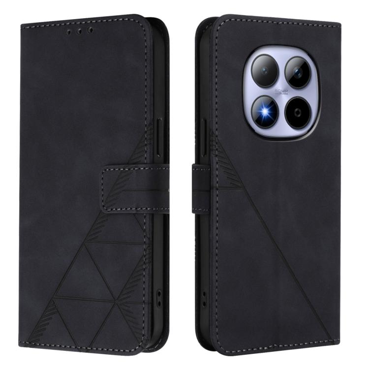 Crossbody 3D Embossed Flip Leather Phone Case, For Redmi Note 15 Pro 5G Global 163.6mm, For Redmi 15 5G Global / 15 4G SEA 169.5mm, For Redmi 15 5G / 4G EU 171mm, For Redmi 13X 4G / 13 4G Global