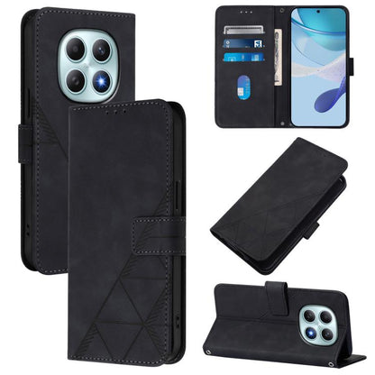 Crossbody 3D Embossed Flip Leather Phone Case