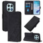Crossbody 3D Embossed Flip Leather Phone Case