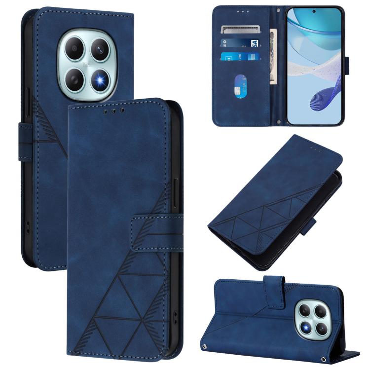 Crossbody 3D Embossed Flip Leather Phone Case, For Redmi Turbo 5 5G Global/Poco X8 Pro 5G, For Redmi Note 15 Pro+ 5G Global 163.3mm, For Redmi Note 15 4G / 5G Global 164mm, For Redmi Note 15 Pro 5G Global 163.6mm