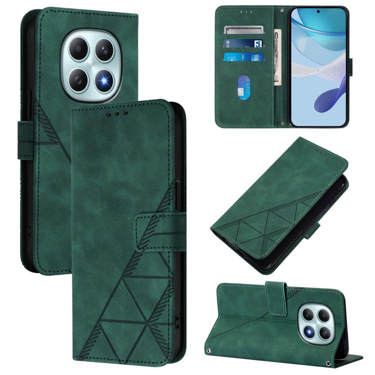 Crossbody 3D Embossed Flip Leather Phone Case, For Redmi Turbo 5 5G Global/Poco X8 Pro 5G, For Redmi Note 15 Pro+ 5G Global 163.3mm, For Redmi Note 15 4G / 5G Global 164mm, For Redmi Note 15 Pro 5G Global 163.6mm