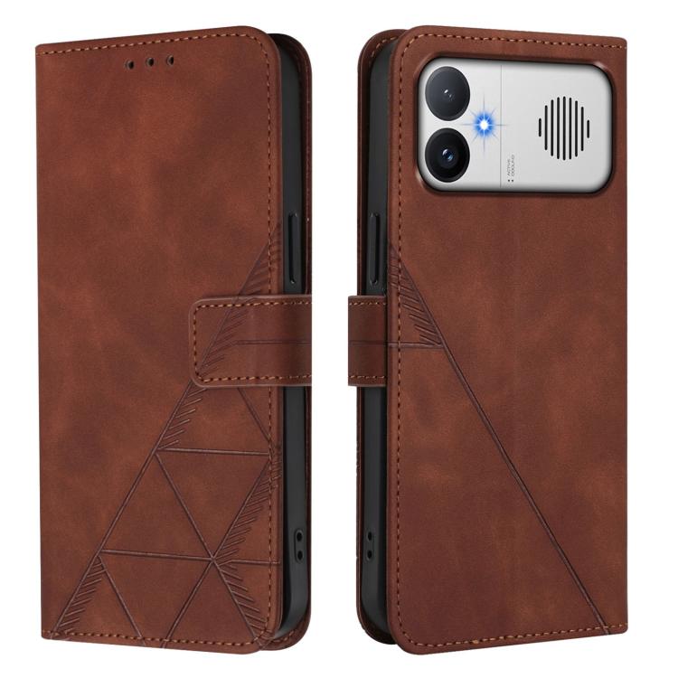 Crossbody 3D Embossed Flip Leather Phone Case, For Redmi A5 4G 171.7mm, For Redmi K90 Max 5G, For Redmi A7 Pro 4G/5G 171mm / Poco C85x 5G, For Redmi 15a 5G Global