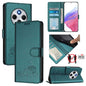 Cat Rat Embossed Pattern RFID Leather Phone Case with Lanyard, For Redmi 14C 4G, For Redmi K70 Ultra 5G Global, For Redmi 13 4G