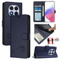 Cat Rat Embossed Pattern RFID Leather Phone Case with Lanyard, For Redmi Note 14 5G, For Redmi Note 14 Pro 5G, For Redmi 14C 4G, For Redmi K70 Ultra 5G Global