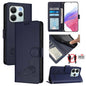 Cat Rat Embossed Pattern RFID Leather Phone Case with Lanyard, For Redmi Note 14 4G 164.84mm, For Redmi K80 5G / K80 Pro 5G, For Redmi Note 14 5G, For Redmi Note 14 Pro 5G