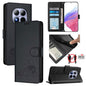 Cat Rat Embossed Pattern RFID Leather Phone Case with Lanyard, For Redmi Note 15 Pro 5G Global 163.6mm, For Redmi 15 5G Global / 15 4G SEA, For Redmi 15 5G / 4G EU 171mm, For Redmi 13x 4G / 13 4G Global