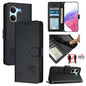 Cat Rat Embossed Pattern RFID Leather Phone Case with Lanyard, For Redmi A7 Pro 171mm / Poco C85x 5G, For Redmi 15a 5G Global, For Redmi Turbo 5 Max / Poco X8 Pro Max, For Redmi Turbo 5 5G / Poco X8 Pro 5G